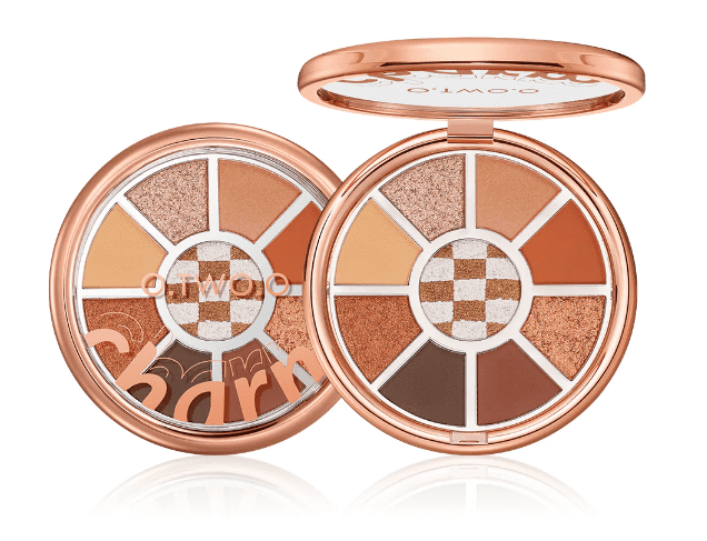 O.TWO.O Love Mark 9 Color Eyeshadow Palette - Sunset Dunes 1