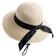 FURTALK Women Summer Straw Beach Sun Hat Wide Ribbon 1