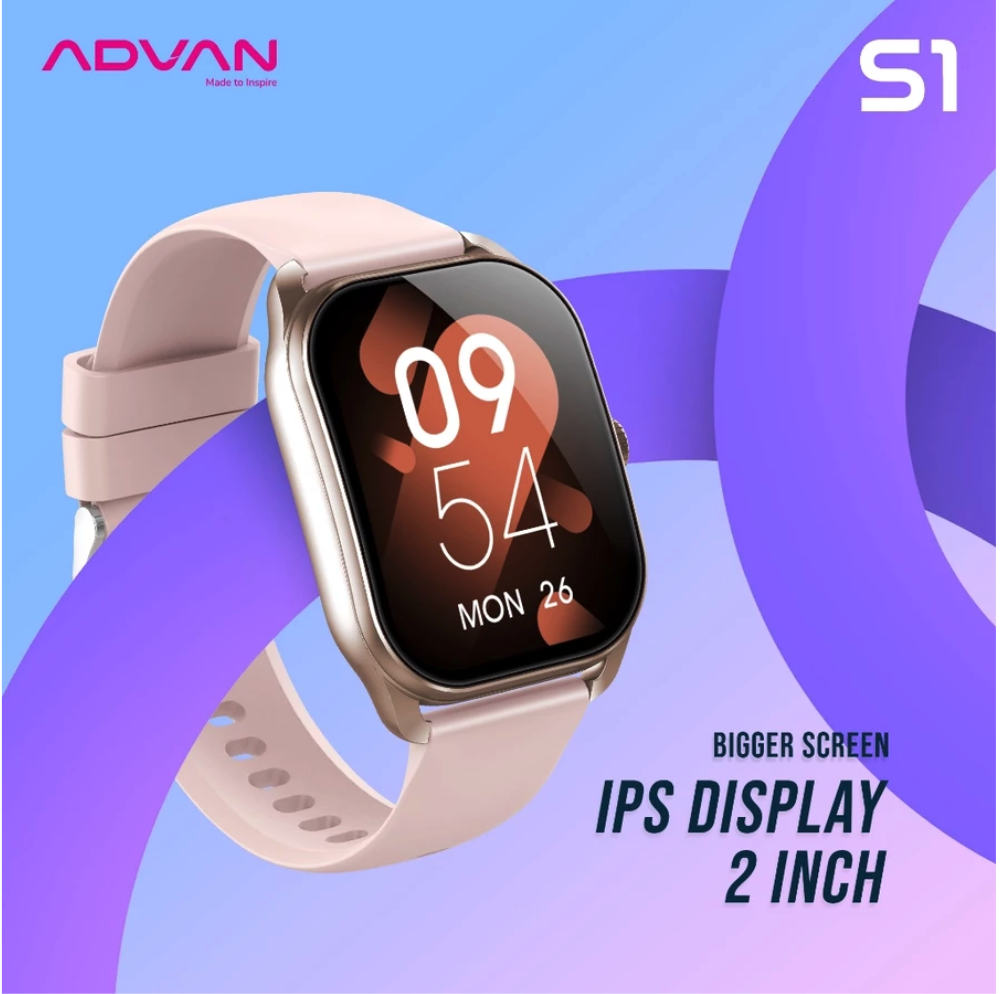 Bangga Teknologi Indonesia ADVAN Smartwatch  S1 V2