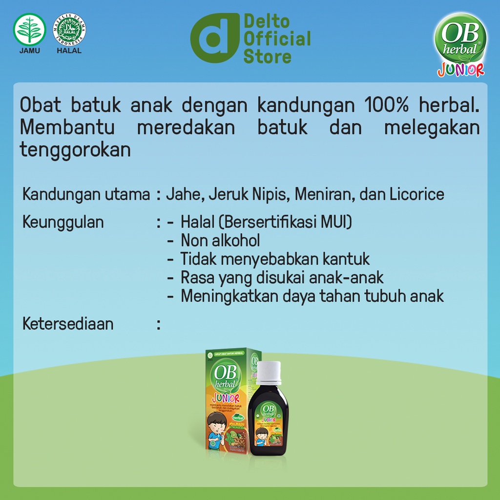 Deltomed OB Herbal Junior