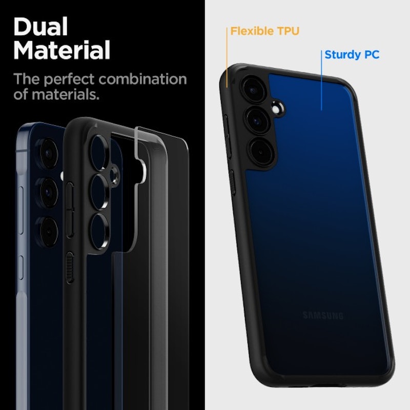 Spigen Ultra Hybrid Slim Clear Cover Casing for Samsung Galaxy A55 3