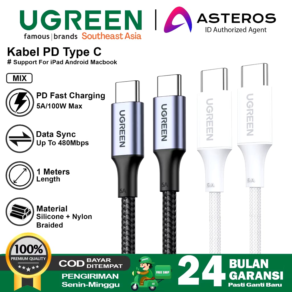 Ugreen Group UGREEN Kabel Data PD Type C 15275