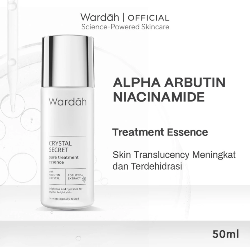 Paragon Technology and Innovation Wardah Crystal Secret Pure Treatment Essence
