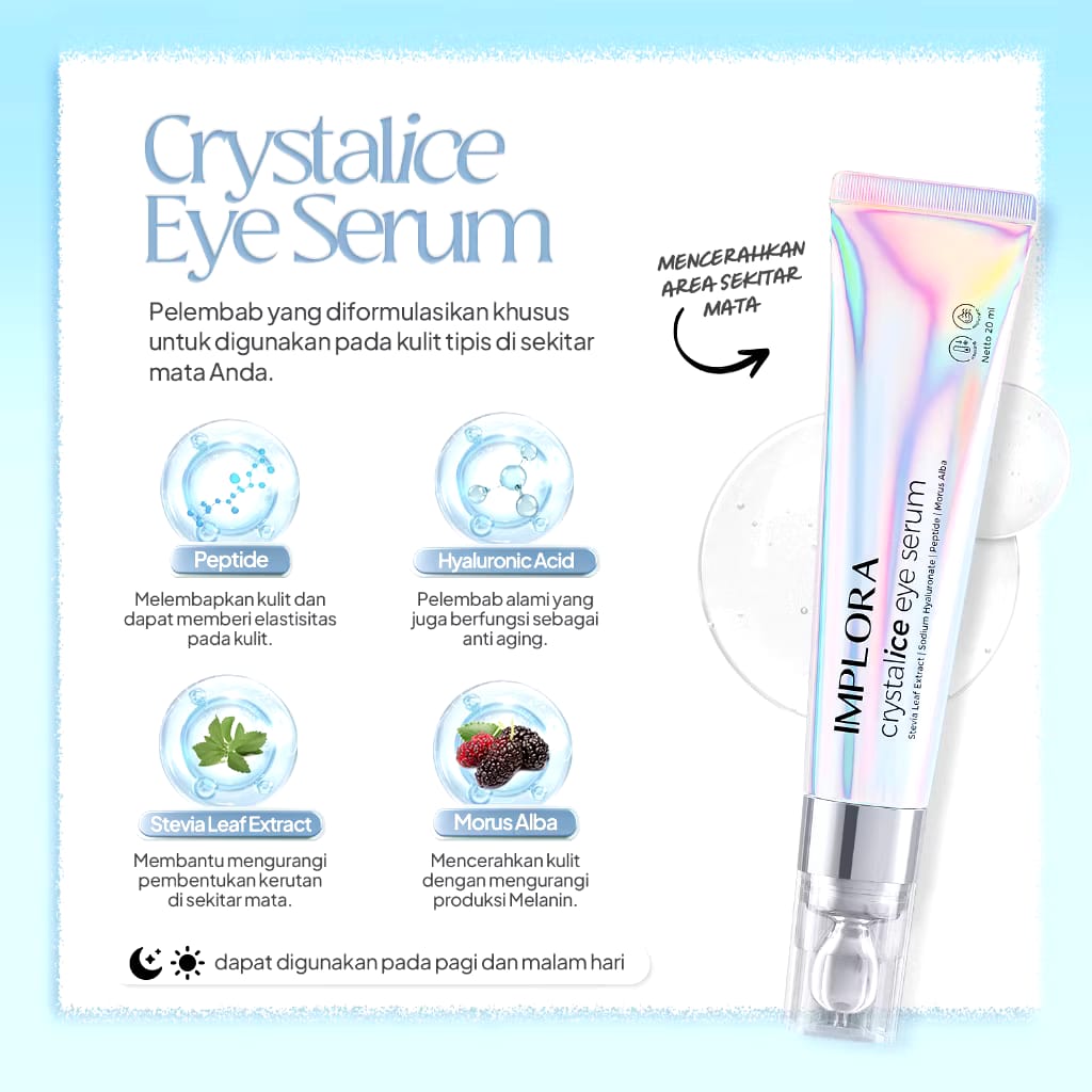 Implora Sukses Abadi Implora Crystalice Eye Serum