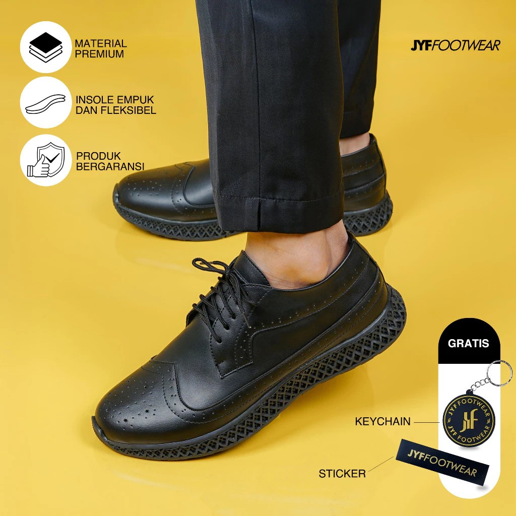 JYF Footwear JYF Lord Black