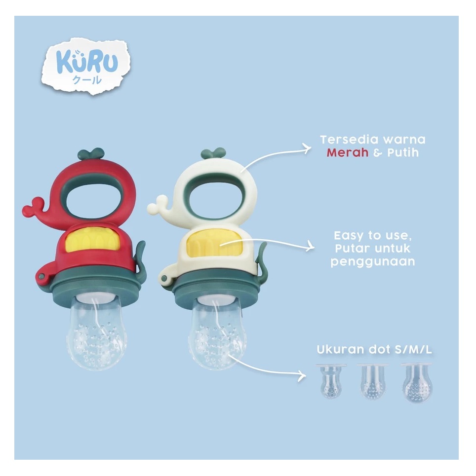 Kuru Baby Fruit Feeder 2