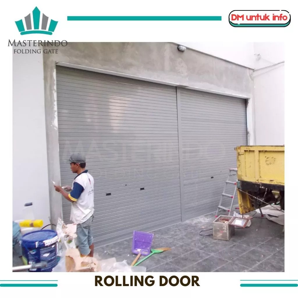 Masterindo Folding Gate Rolling Door Anti Karat 2