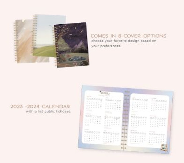 Paperie Lab 2023 Weekly Journal Agenda