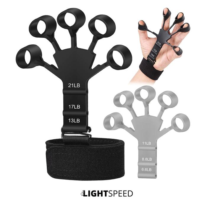  Lightspeed Finger Trainer Hitam
