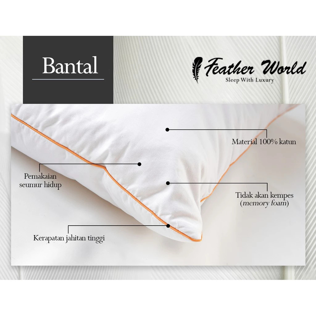 Feather World Feather World Royal Pillow