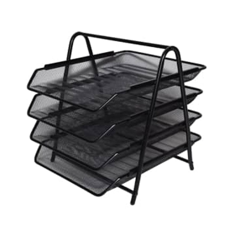 Organizer Dokumen 4 Tingkat - Hitam 1