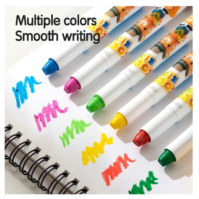 Deli Color Kids Gel Crayon 5