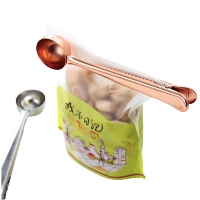  Coffee Spoon Measuring Scoop with Clip