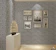 Paus Biru Wallpaper Foam Linen Roll 1