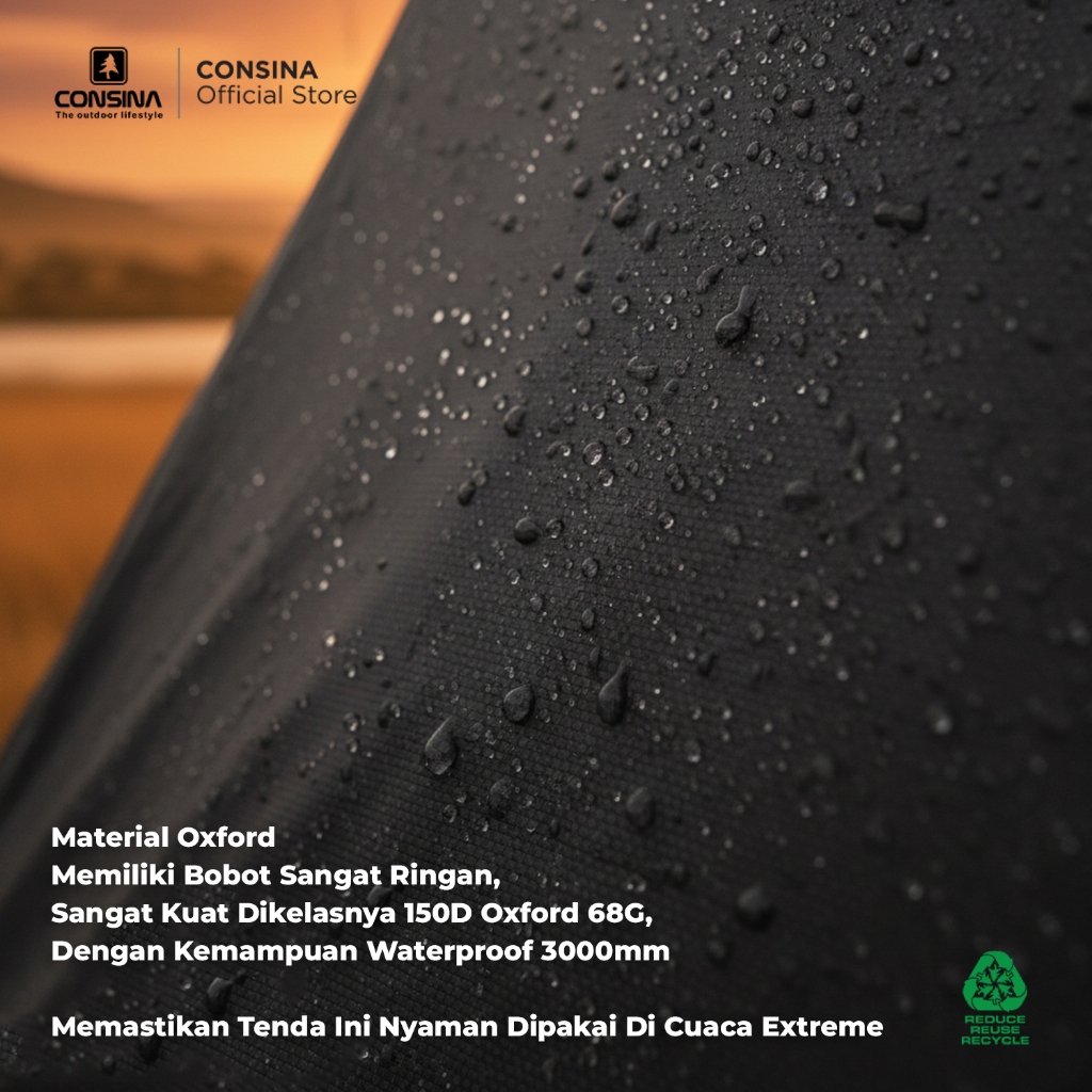 Consina Segara Alam Consina Auto Springfield 6P Camper Tent