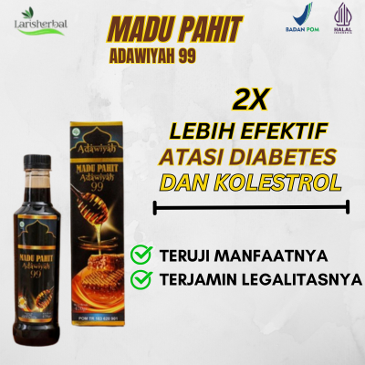 Adawiyah 99 Madu Hitam Pahit 2