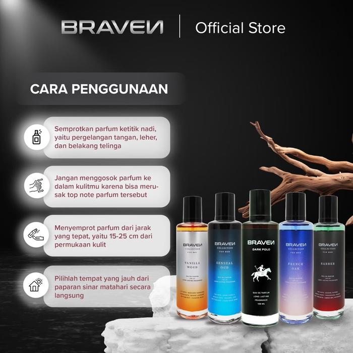Griff Prima Abadi Braven Collection Eau De Parfum Barber