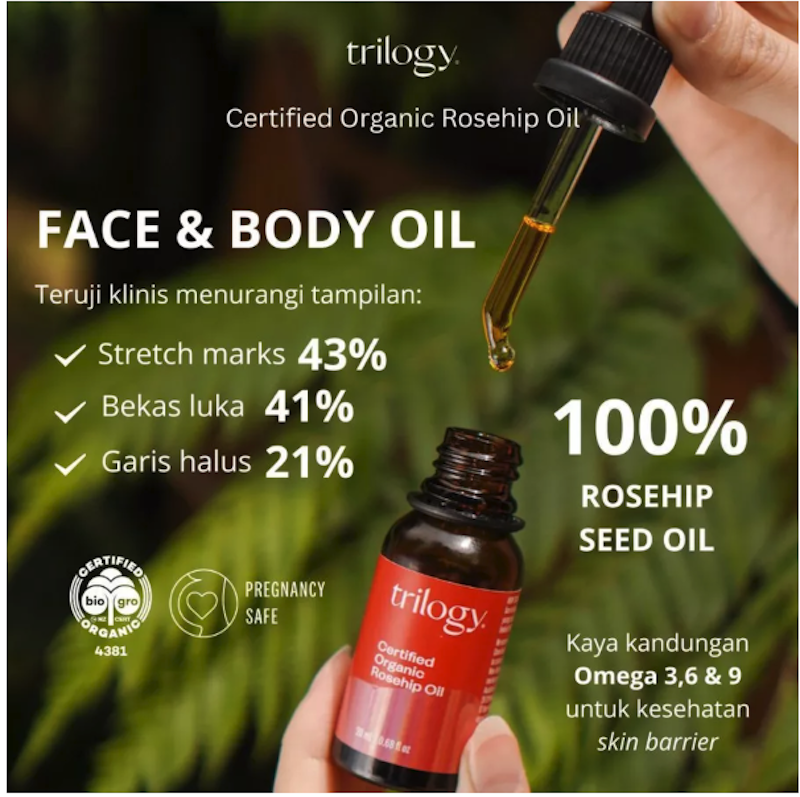 Trilogy Certified Organic Rosehip Oil 4