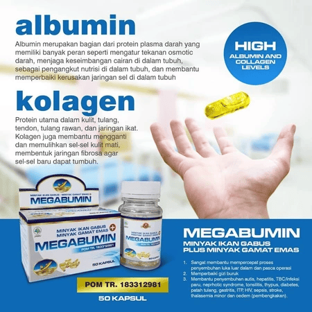 Jatim Herbal Perkasa Megabumin (Ikan Gabus + Gamat Emas)
