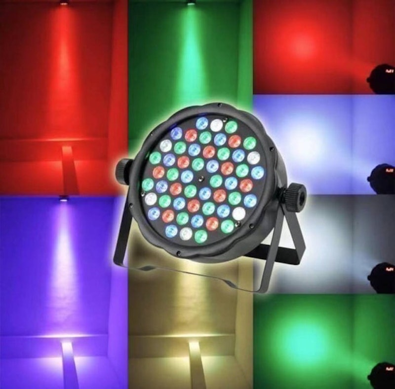 Disco Spotlight 54 LED RGB 2