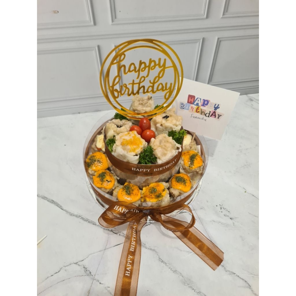 Dimsumayoe Dimsum Cake Birthday 2 Tingkat 5