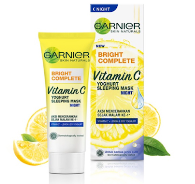 L'Oréal Garnier Bright Complete Night Yoghurt Sleeping Mask Night Cream