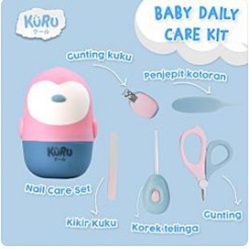 Kuru Baby Nail Care Manicure Set 5 in1 5