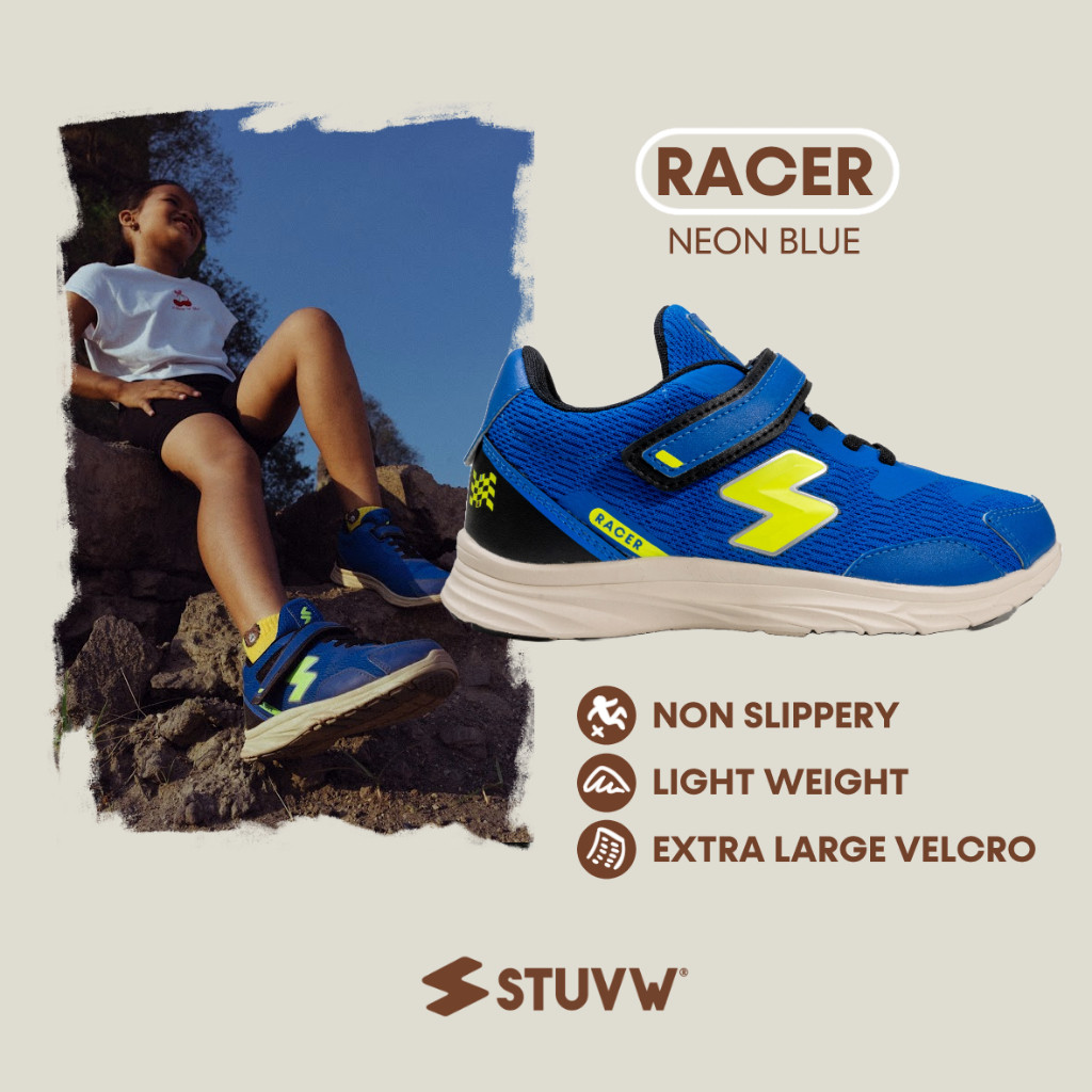  STUVW Racer Neon Blue