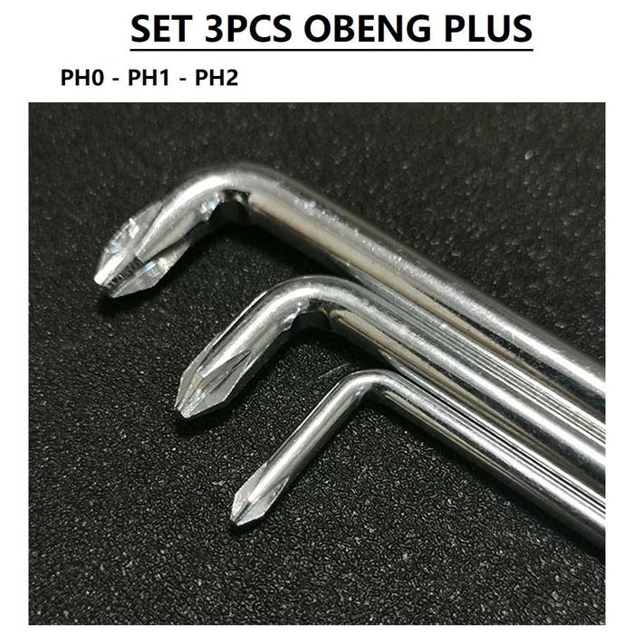  ABB Philips Screwdriver Set Dual Head L Shaped