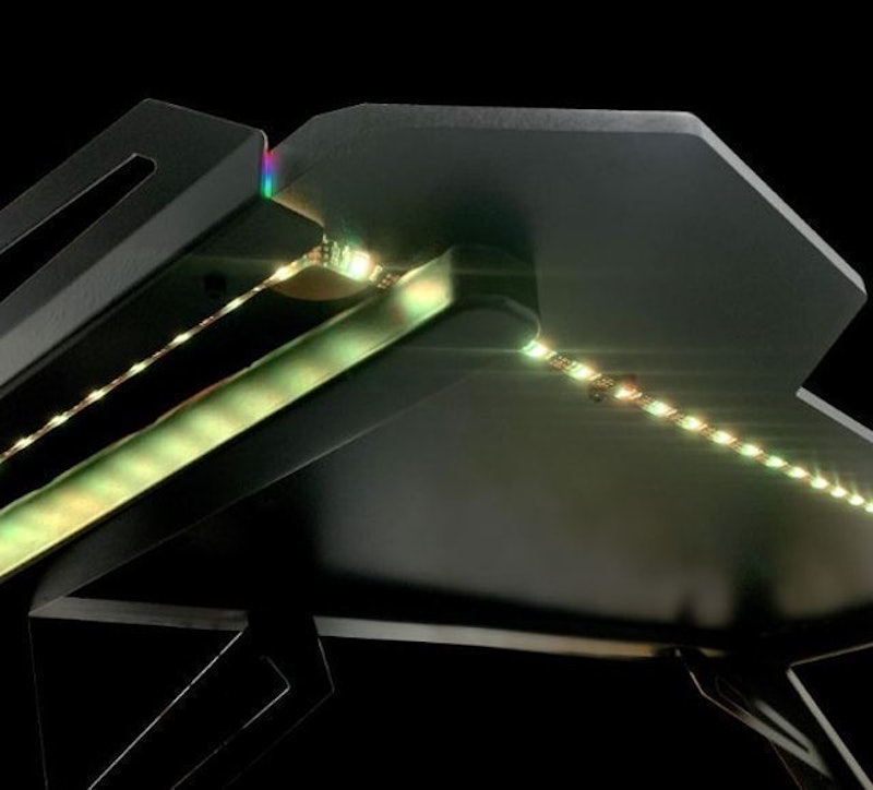 RGB Light effect Pro-Gaming Desk 4