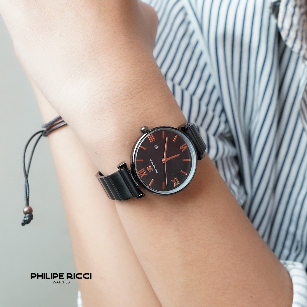 Jaya Sakti Grup PhiLipe Ricci Jam Tangan Wanita Rantai Kecil  7447