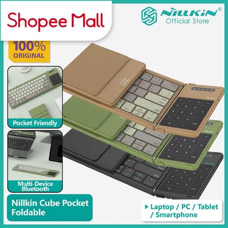NILLKIN NILLKIN Cube Pocket Foldable Bluetooth Keyboard with Touchpad