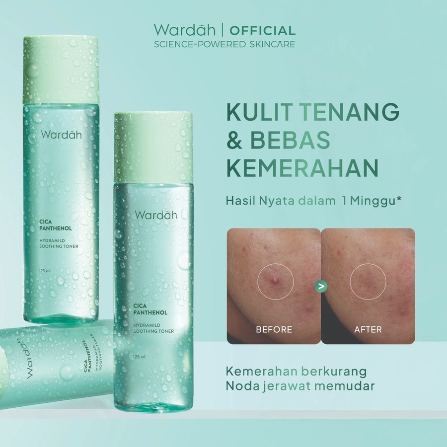 Paragon Technology and Innovation Wardah Cica Panthenol Hydramild Soothing Toner