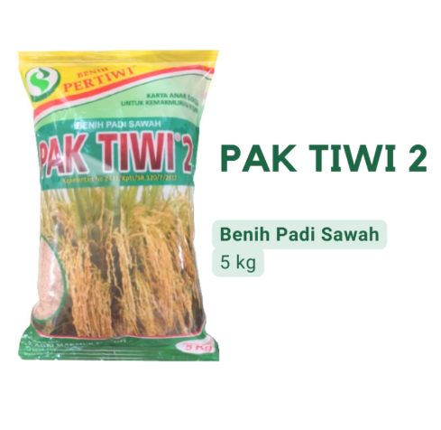 Agri Makmur Pertiwi Benih Pertiwi Padi Pak Tiwi 2 5 kg