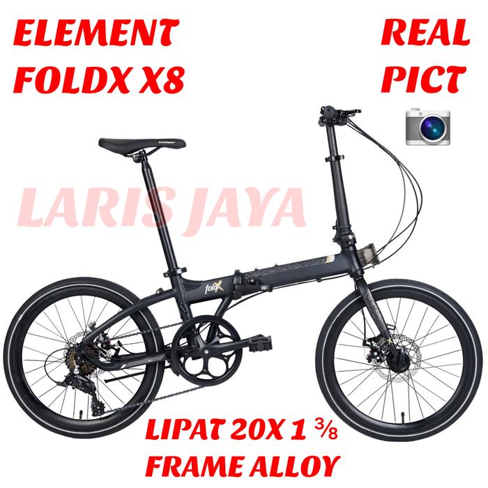 Roda Maju Bahagia Element FoldX X9 8 Speed 20 Inch