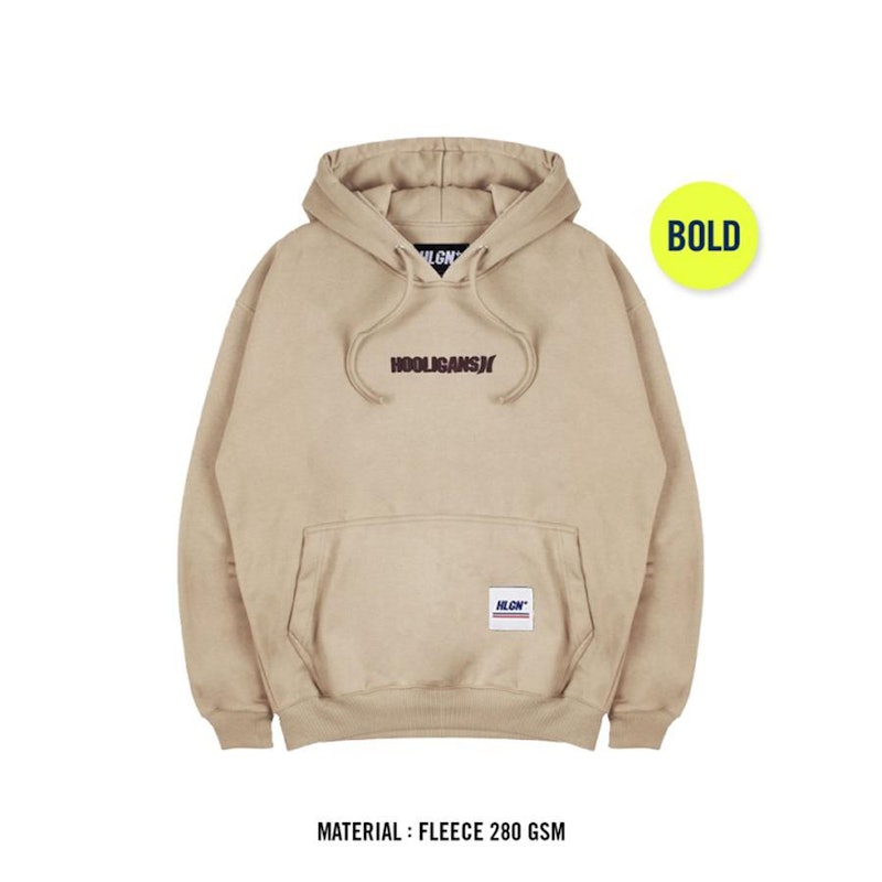 HOOLIGANS Hoodie Bold Speziale Beige 4