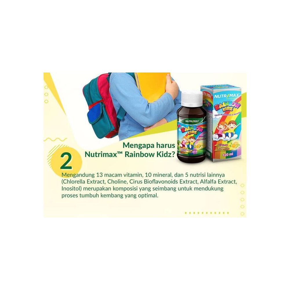 Suryaprana Nutrisindo Nutrimax Rainbow Kidz 