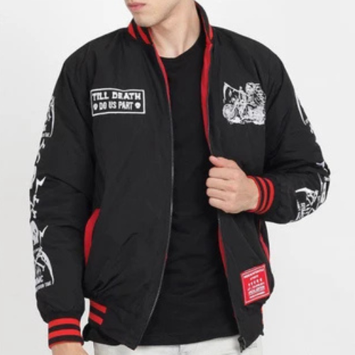  RIMC Riders Inc Motorcycle Jaket Sukajan Hannya