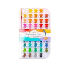 Giorgione Solid Watercolor Cakes Paint 48 Warna
