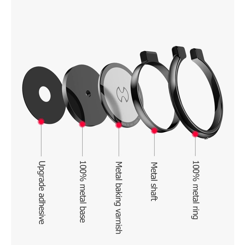 Mikko Series Ring Holder 360°