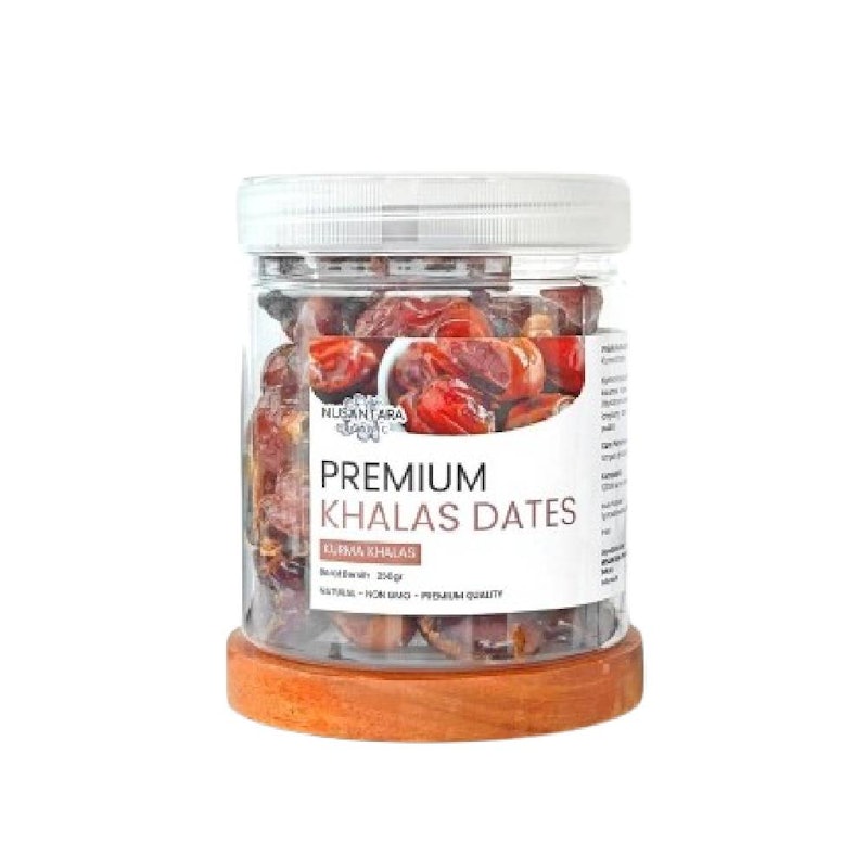 Nusantara Organic Premium Khalas Dates 250 gram 1