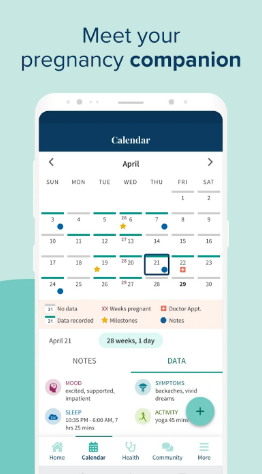 Ovia Pregnancy Tracker 4