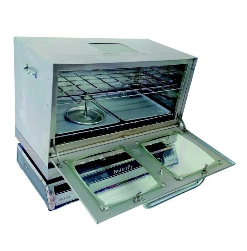 Butterfly Oven Aluminium 2