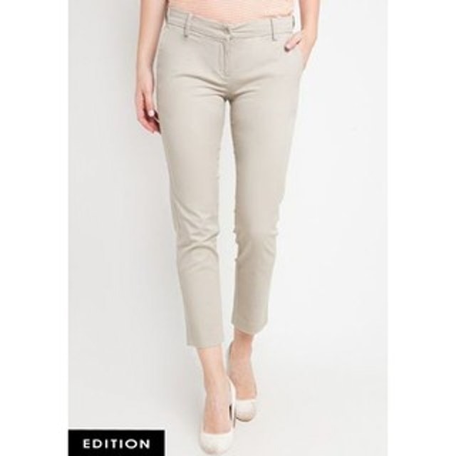 Woman Basic Trousers Et18 Chino 2