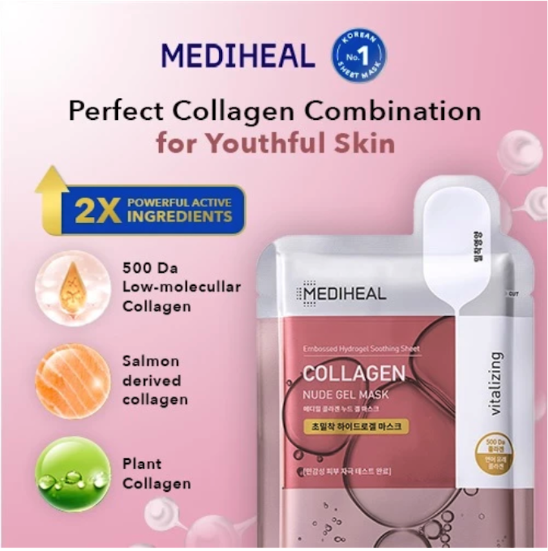 Mediheal Collagen Nude Gel Mask 3