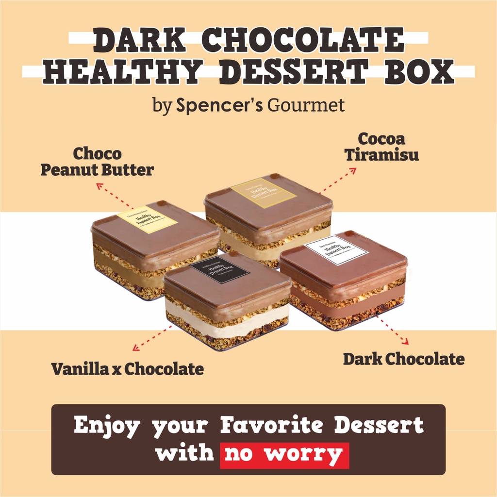 Spencer's Dark Chocolate - Healthy Dessert Box