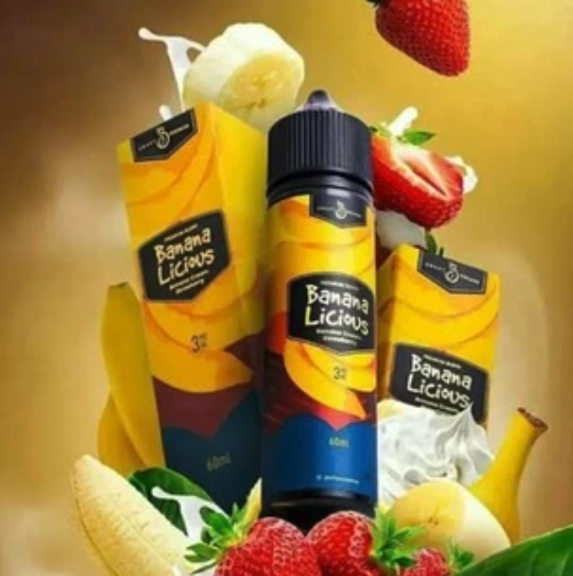 Indo Emkay Abadi Emkay Bananalicious Banana Cream Strawberry