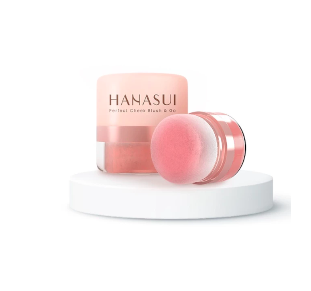Hanasui ｜ Perfect Cheek Blush & Go Powder Peach