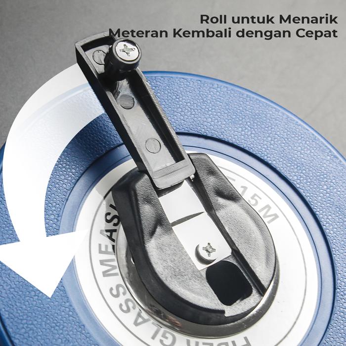Allefix Meteran Gulung 30 meter 6671