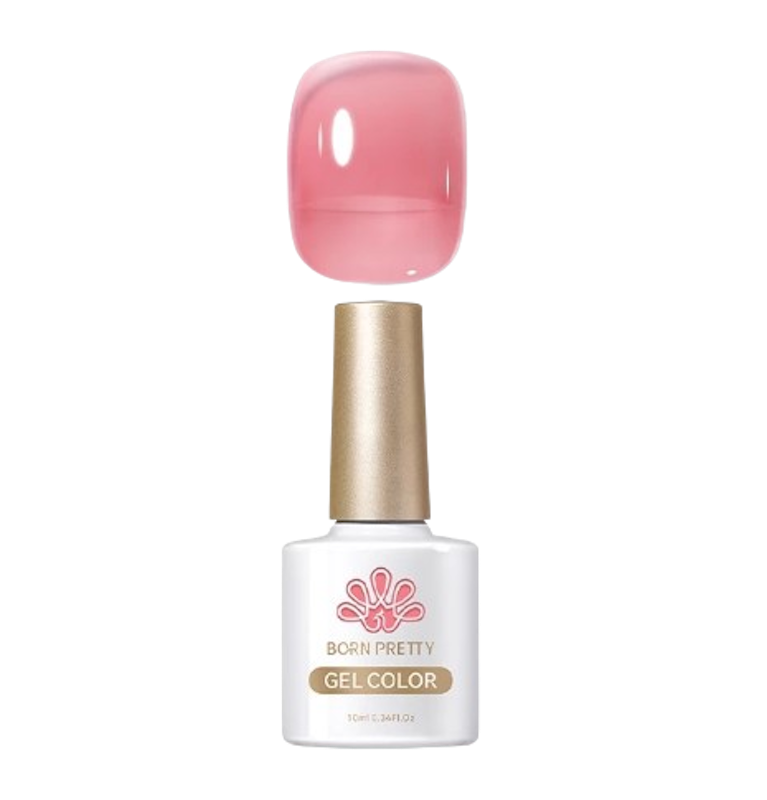 Born Pretty Wine Red Jelly Gel Polish 1